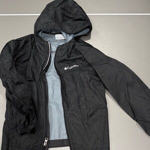 Columbia Kids Black Raincoat